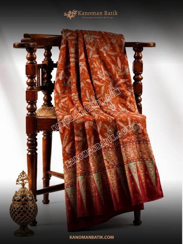 B KAIN TULIS PERANAKAN MOTIF LUNG-LUNGAN GODONG