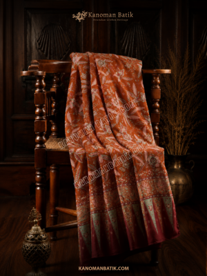 B1B KAIN TULIS PERANAKAN MOTIF LUNG-LUNGAN GODONG