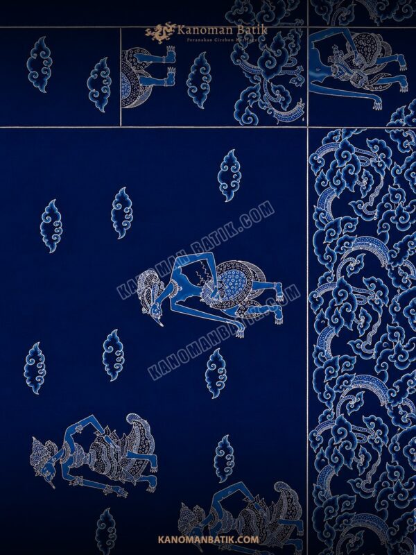 BAHAN POLA KEMEJA WAYANG CIREBON