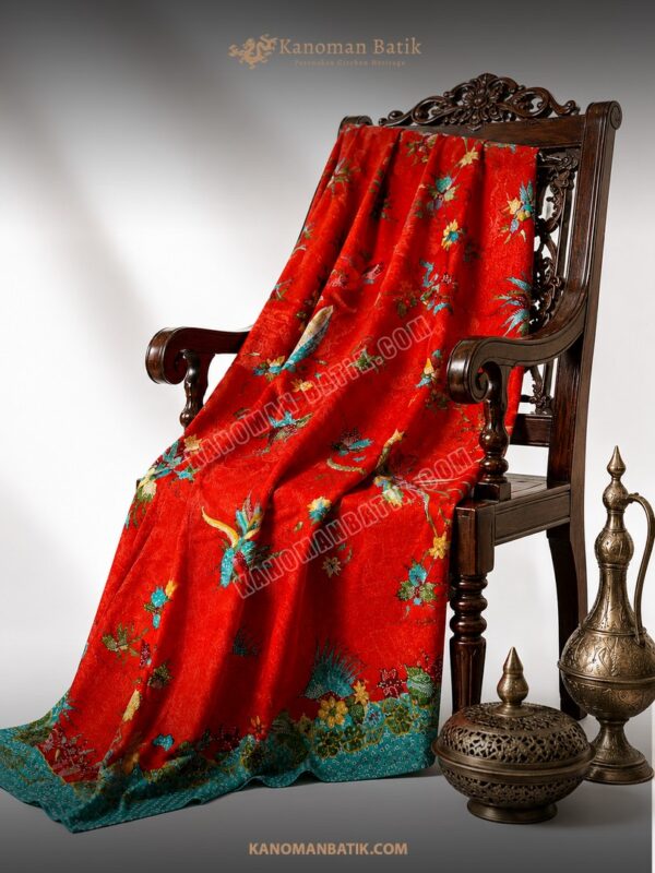 SARUNG TULIS MODERN PERANAKAN PESAWAT DAN BURUNG