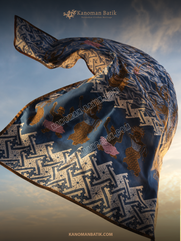 BBBB3 KAIN BATIK MEGA MENDUNG PENARI KECAK