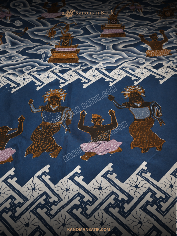 BBBB4 KAIN BATIK MEGA MENDUNG PENARI KECAK