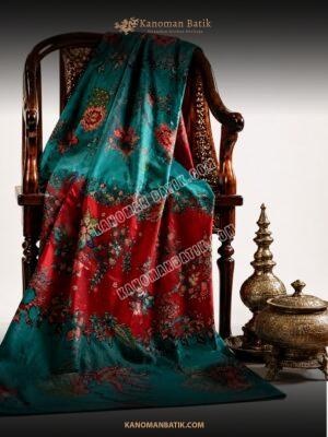 SARUNG TULIS PERANAKAN MOTIF BARONGSAI