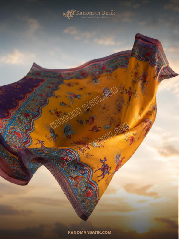 SARUNG TULIS PERANAKAN MOTIF SATWA