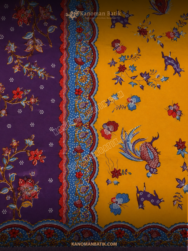 SARUNG TULIS PERANAKAN MOTIF SATWA