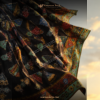 GGG3 SARUNG TULIS PERANAKAN MOTIF KIPAS SEMILIR