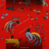 HHH4 SARUNG TULIS PERANAKAN MOTIF SATWA