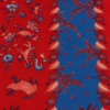 SARUNG TULIS PERANAKAN MOTIF KAPAL JUKUNG