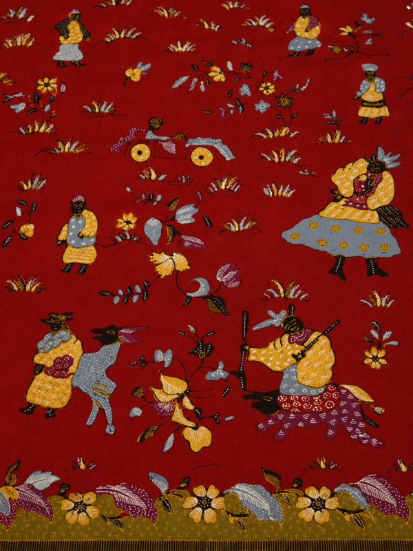 SARUNG TULIS PERANAKAN MOTIF KAISAR KECIL