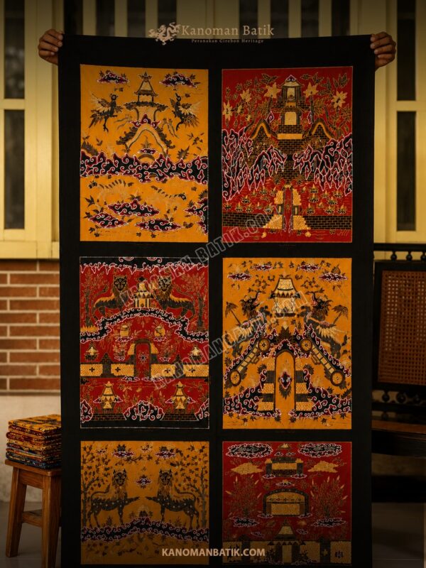 M4M HIASAN DINDING MOTIF KERATONAN