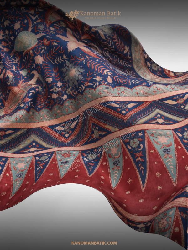 MM3 SARUNG TULIS PERANAKAN MOTIF BANGRU PAGI SORE